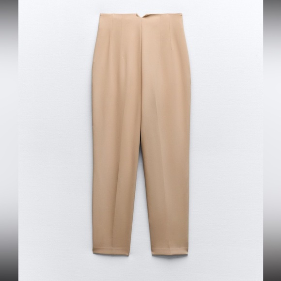 Zara Pants/ trouser / taupe / size M - Picture 1 of 3